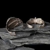 Pair of Navajo Cuff Bracelets
