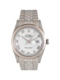 ROLEX, REF. 16014 STAINLESS STEEL 'OYSTER PERPETUAL DATEJUST' WRISTWATCH, CIRCA 1979