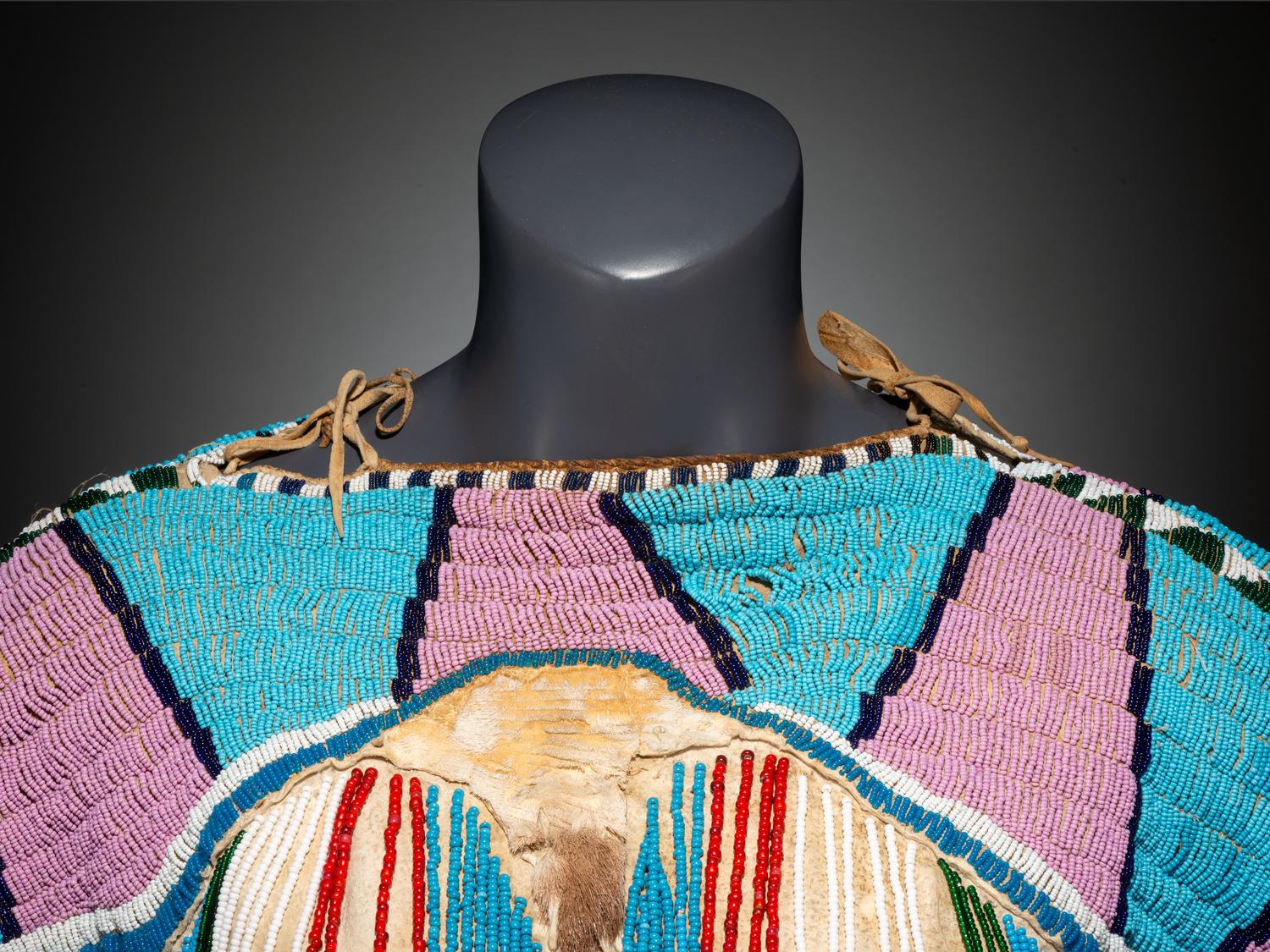 Plateau Beaded Hide Dress