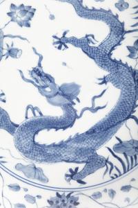 A Chinese Blue and White Porcelain Charger