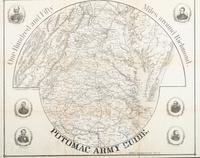 [CIVIL WAR]. MAGNUS, Charles (1826-1900). One Hundred and Fifty Miles around Richmond. Potomac Army Guide.
