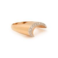 YELLOW GOLD AND DIAMOND RING