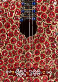 Self Portrait Bottlecap Guitar