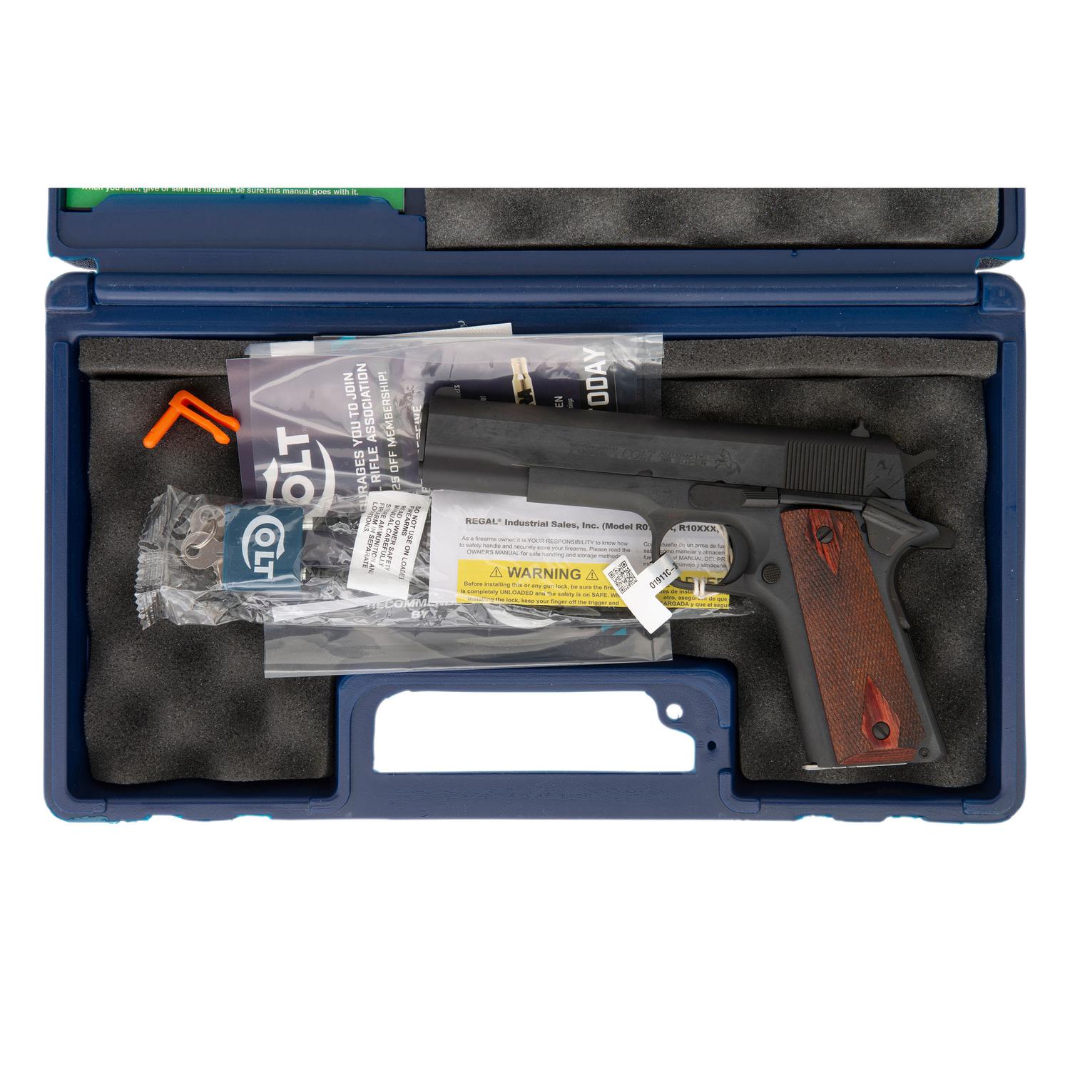 *Colt Government Model .38 Super in Box