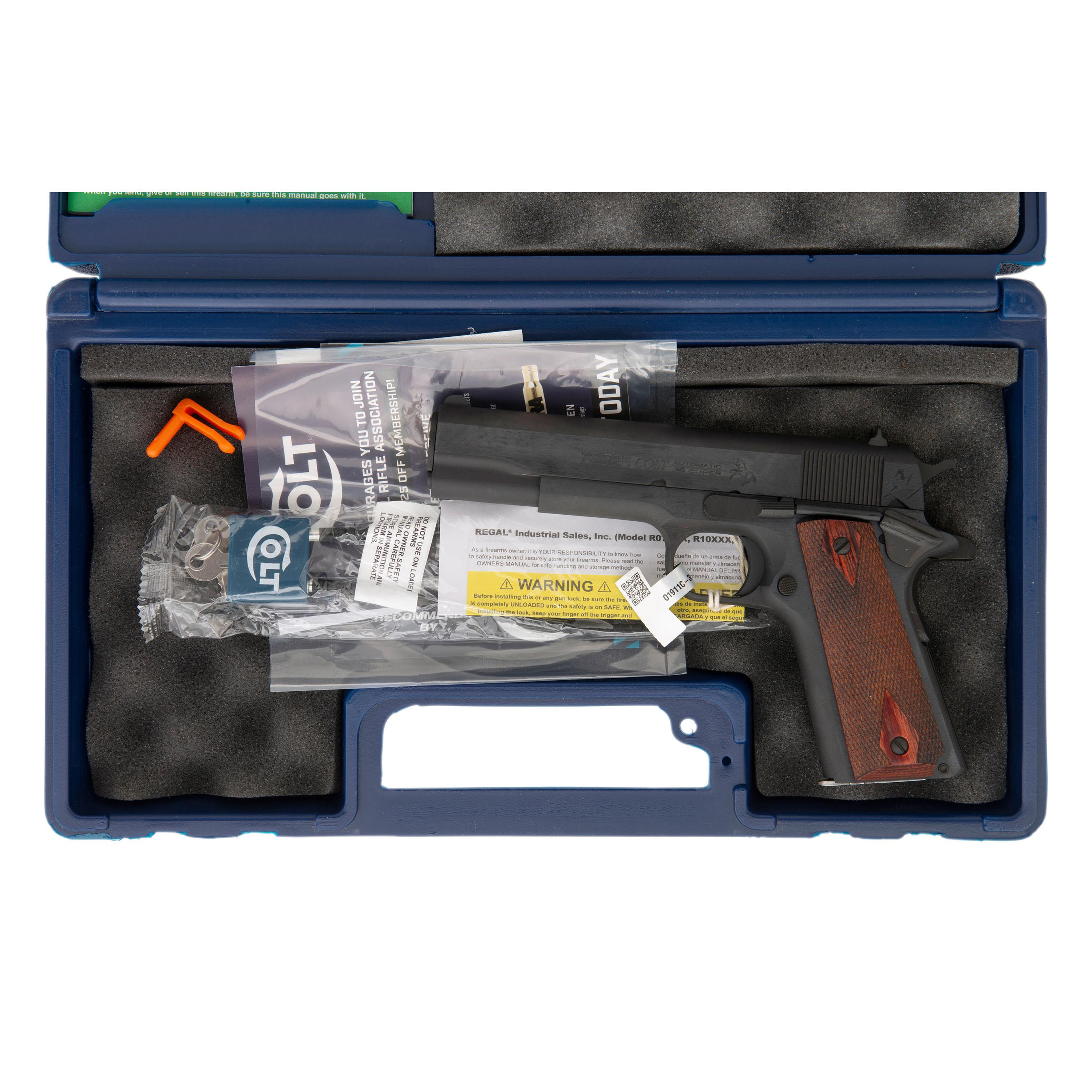 *Colt Government Model .38 Super in Box