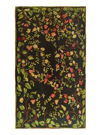 A Large Floral and Foliate Patterned Woven Carpet