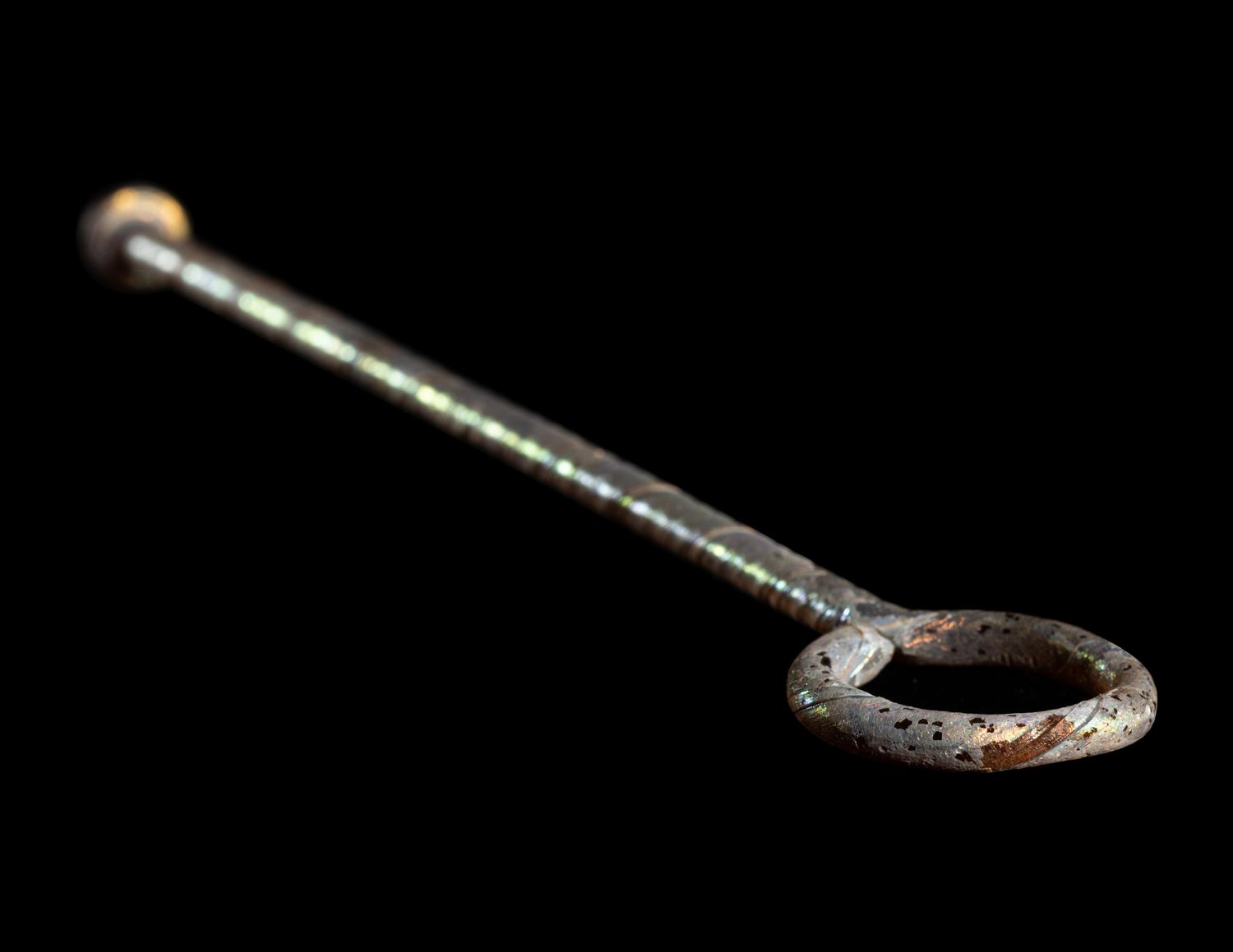 A Roman Glass Stir Rod