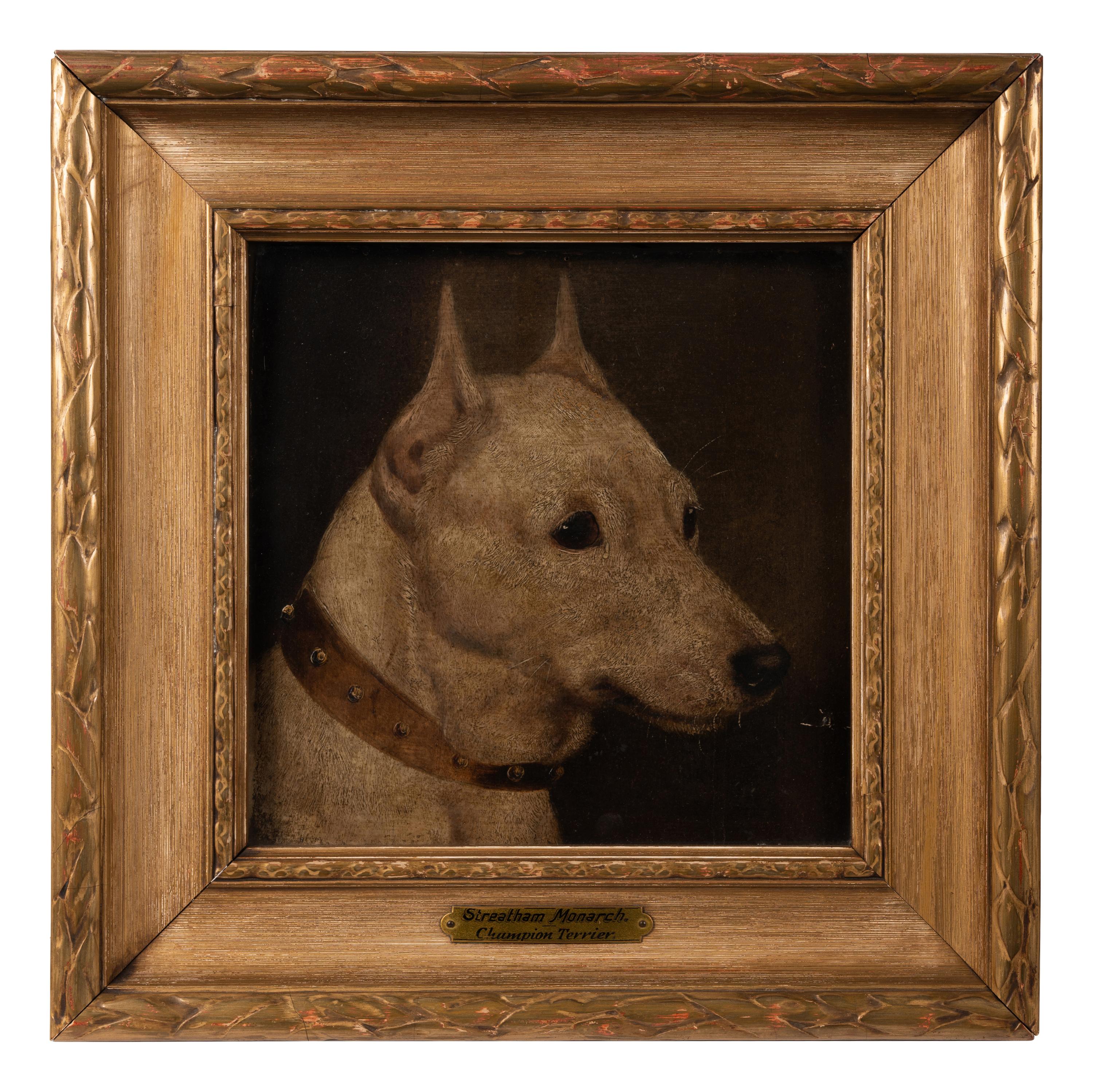 Two Paintings of Champion Bull Terriers