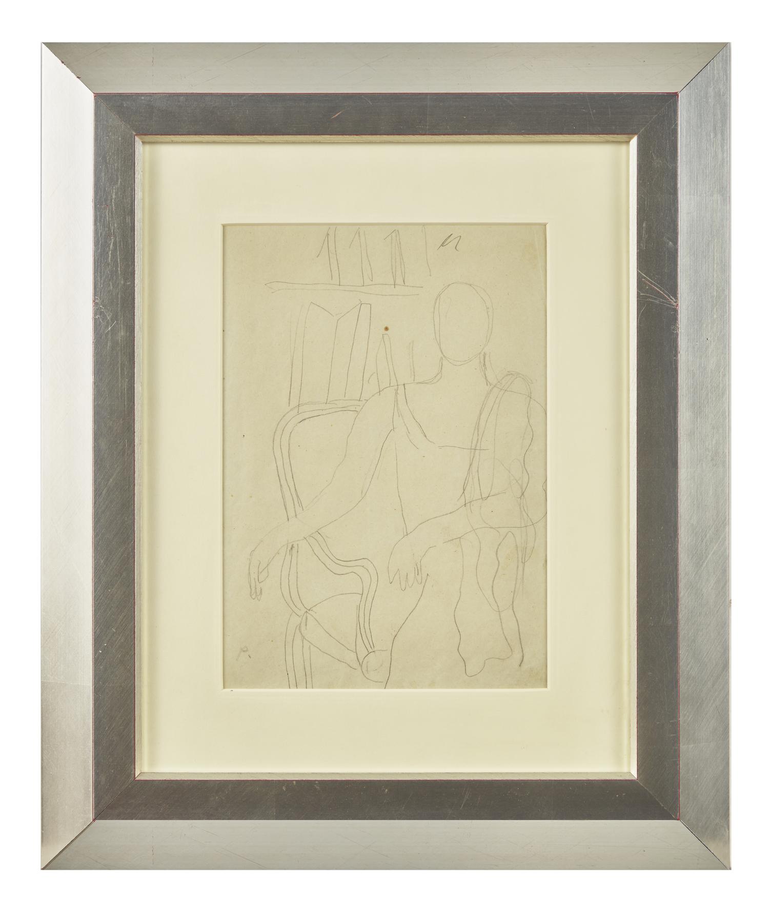 Étude pour le Portrait de Madame Dale; with another study for the portrait verso (A Double-Sided Work), c. 1935