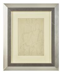 Étude pour le Portrait de Madame Dale; with another study for the portrait verso (A Double-Sided Work), c. 1935