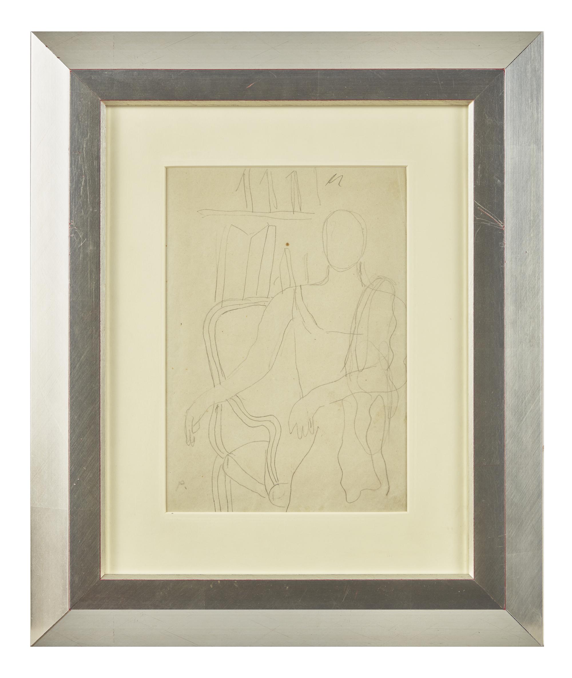 Étude pour le Portrait de Madame Dale; with another study for the portrait verso (A Double-Sided Work), c. 1935