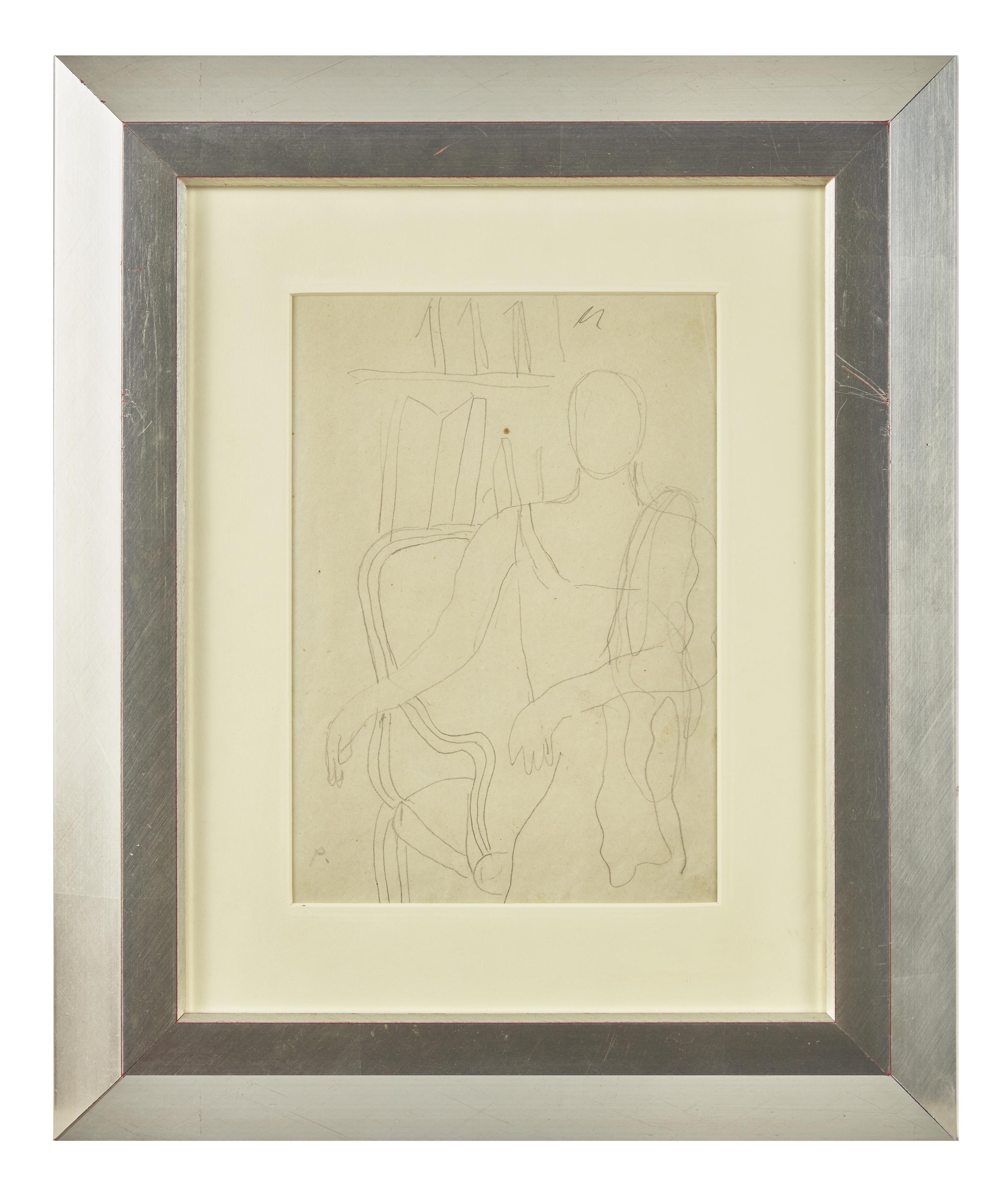 Étude pour le Portrait de Madame Dale; with another study for the portrait verso (A Double-Sided Work), c. 1935