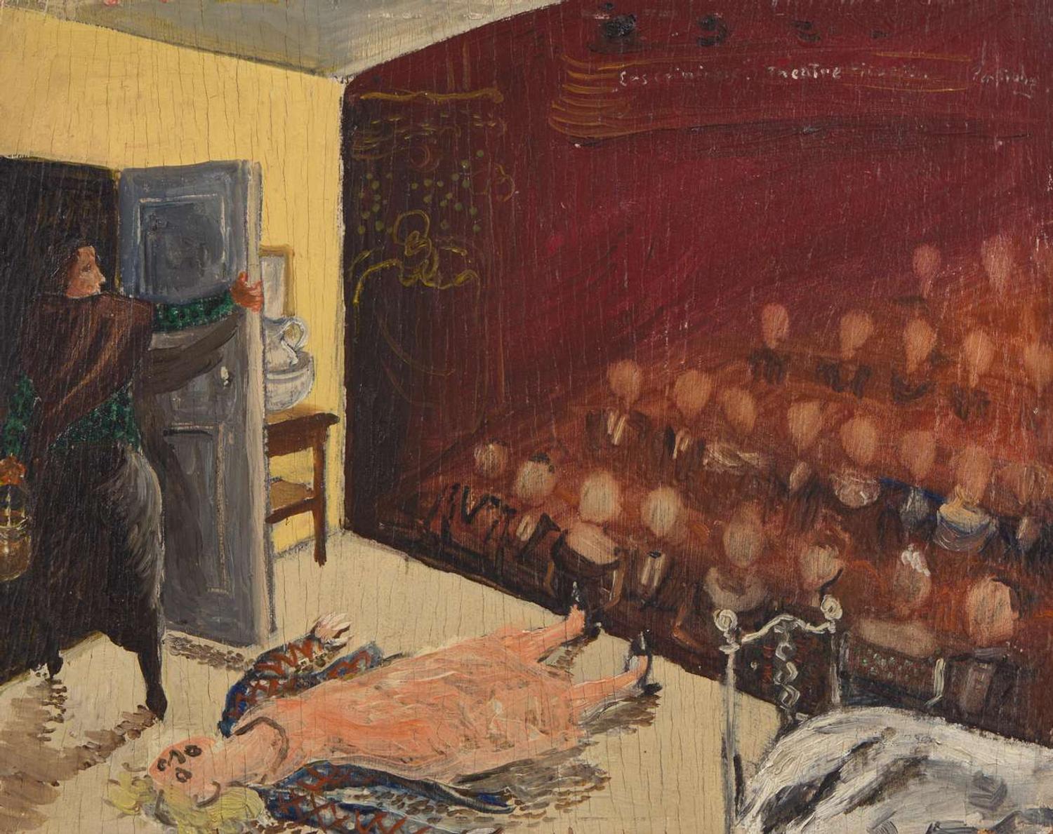 Per Lasson Krohg (Norwegian, 1889-1965) - Theater Stage