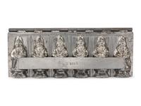 A Group of Seven Silver-Plate and Metal Mounted Serving Items