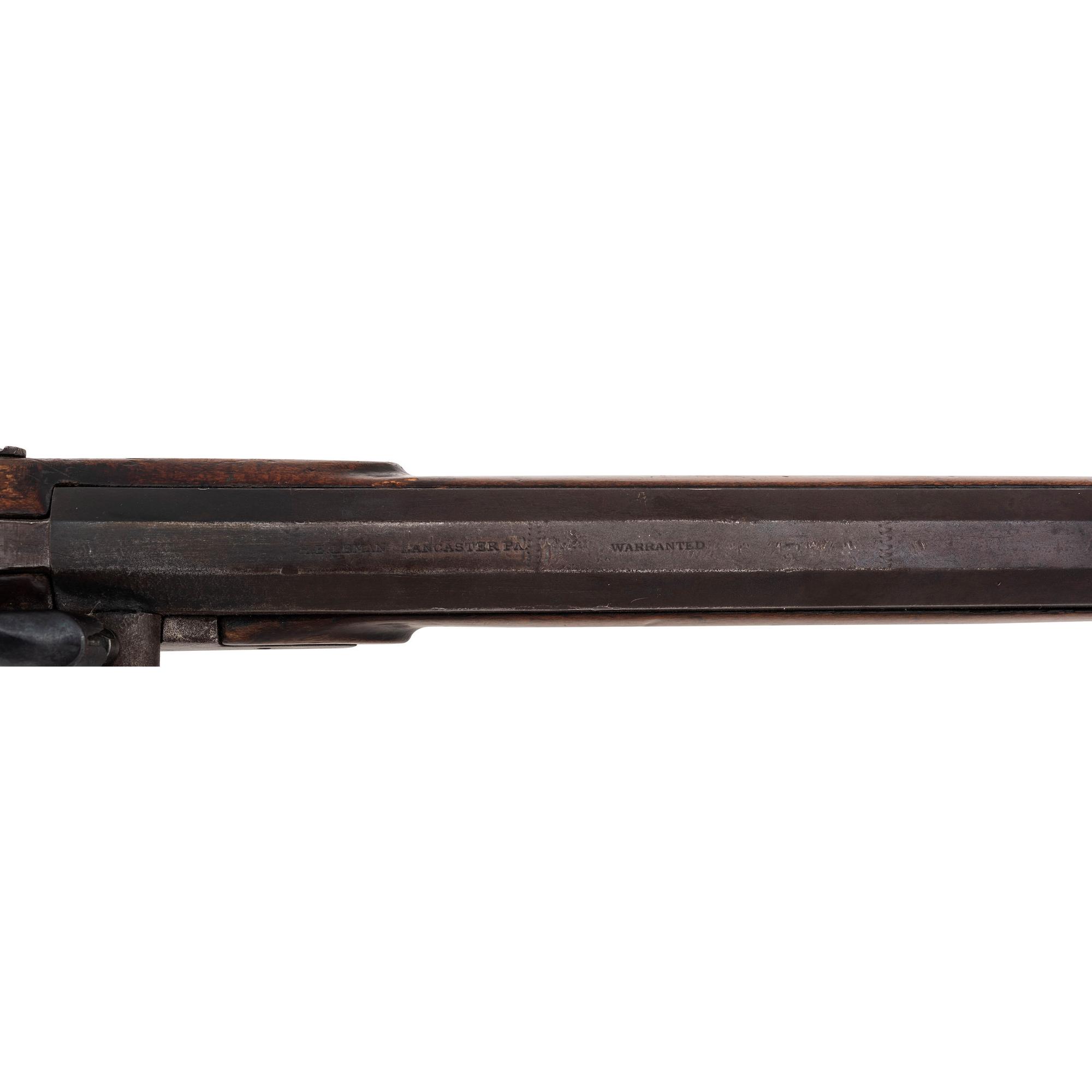 Percussion Plain Rifle by Leman