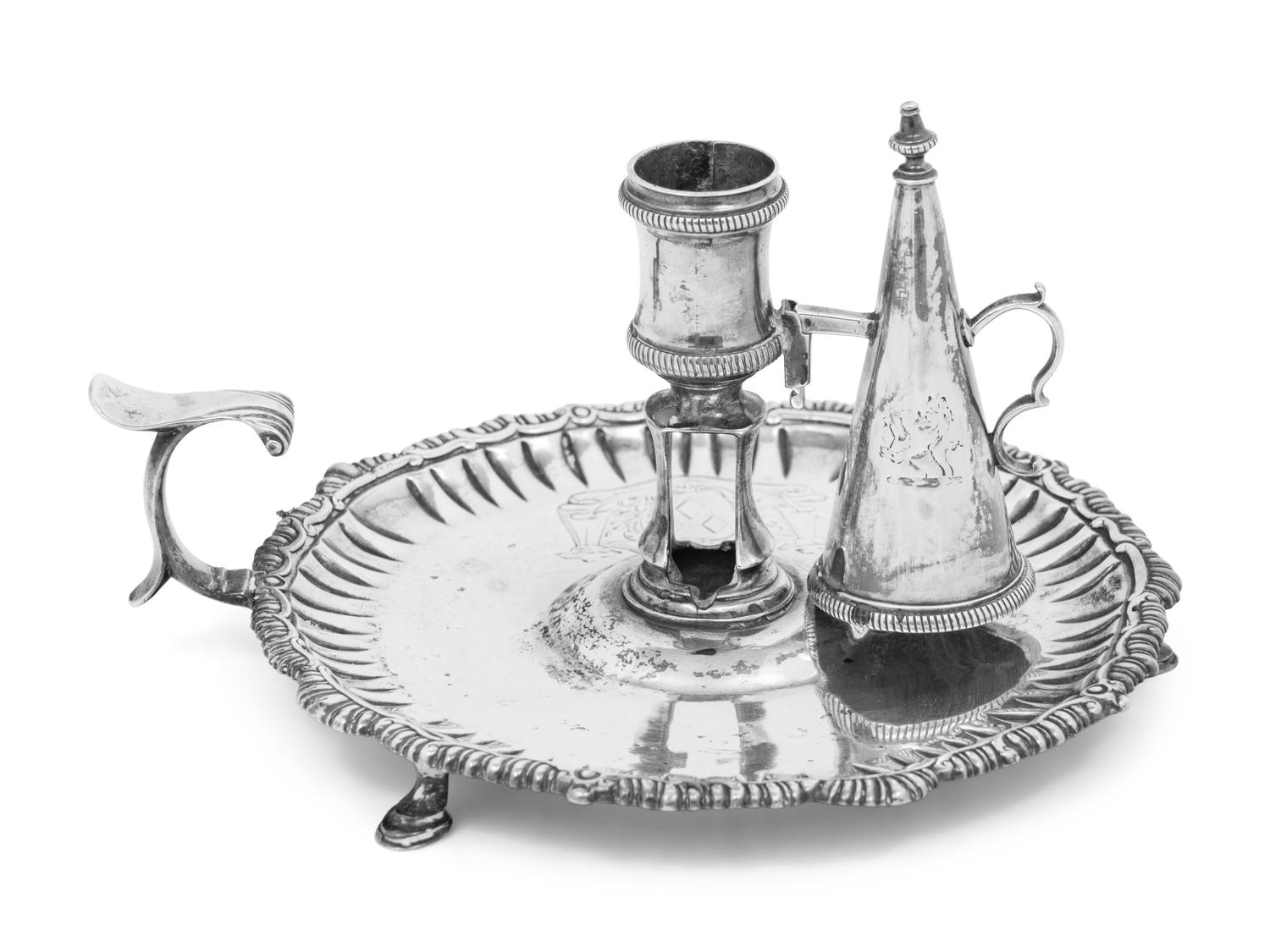 A George III Silver Chamberstick
