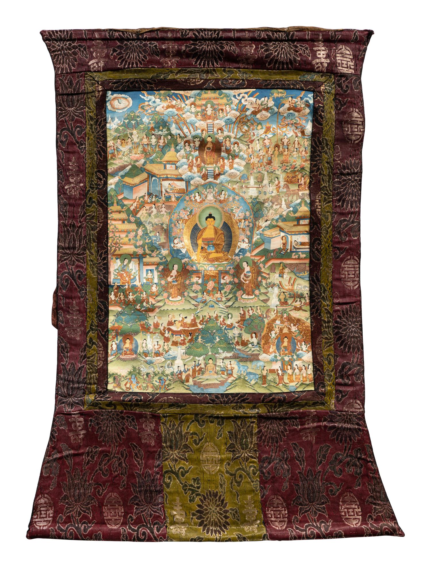 Two Tibetan Thangka