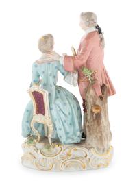 A Meissen Porcelain Figural Group