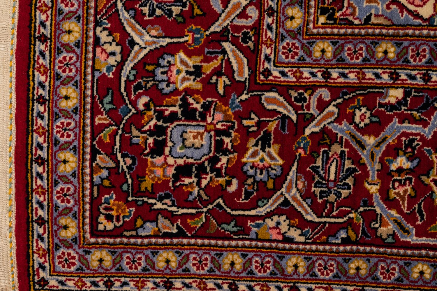 A Kashan Wool Rug
