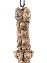 A Shell-Encrusted Grotto Four-Light Chandelier