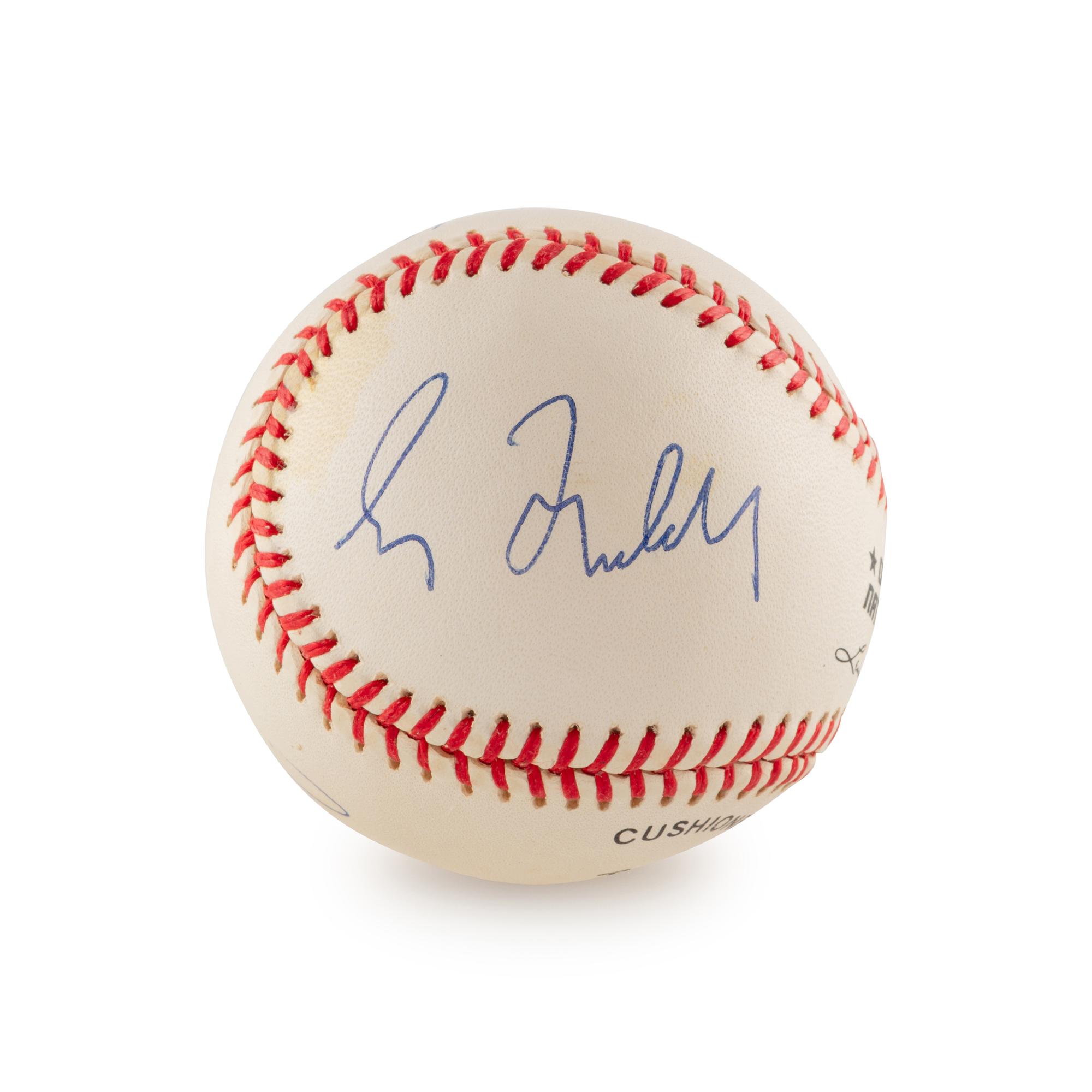 An Atlanta Braves Four Aces (Glavine, Maddux, Neagle, Smoltz) Signed Autograph Baseball (Beckett Authentication Services)