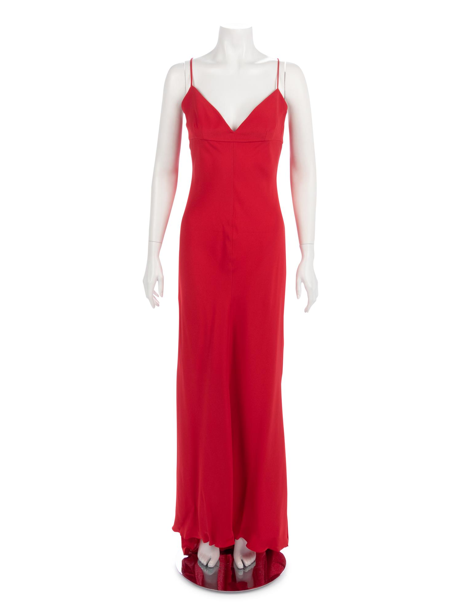 Two Designer Dresses,1990-2000s: Bill Blass & Valentino