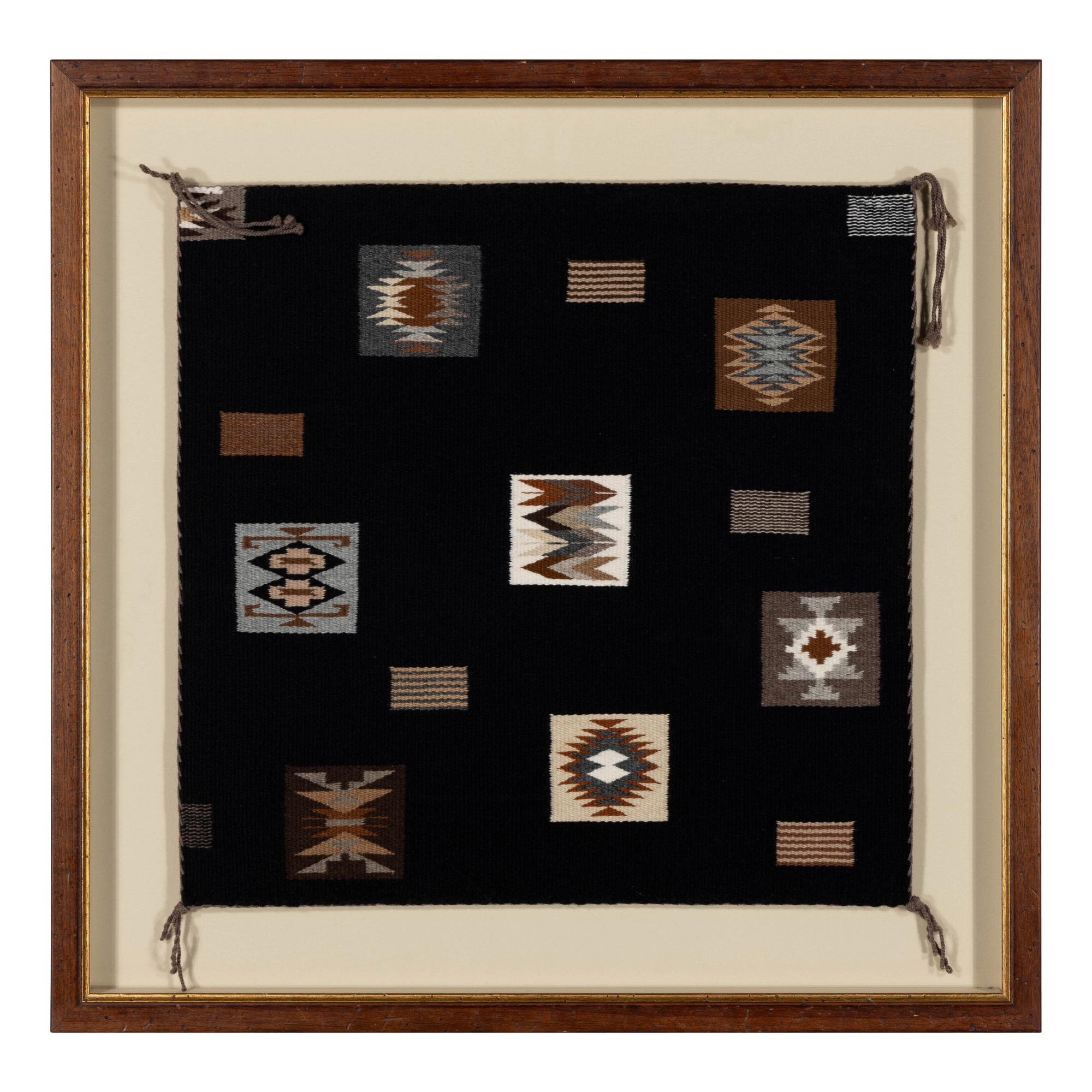 Michele Laughing (Diné, 20th century) — Navajo Weaving