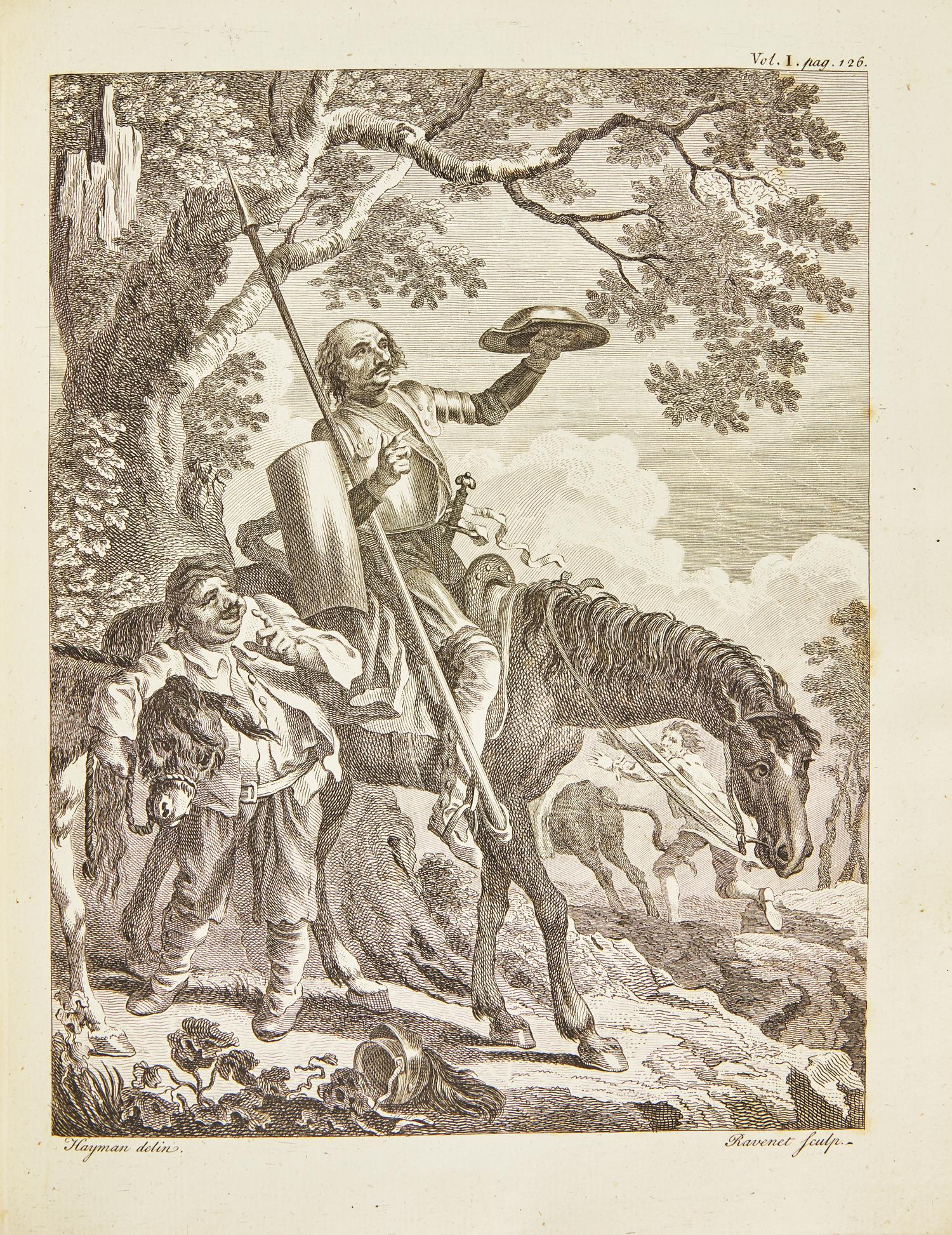 [Literature] Cervantes Saavedra, Miguel de Cervantes. The History and Adventures of the Renowned Don Quixote...