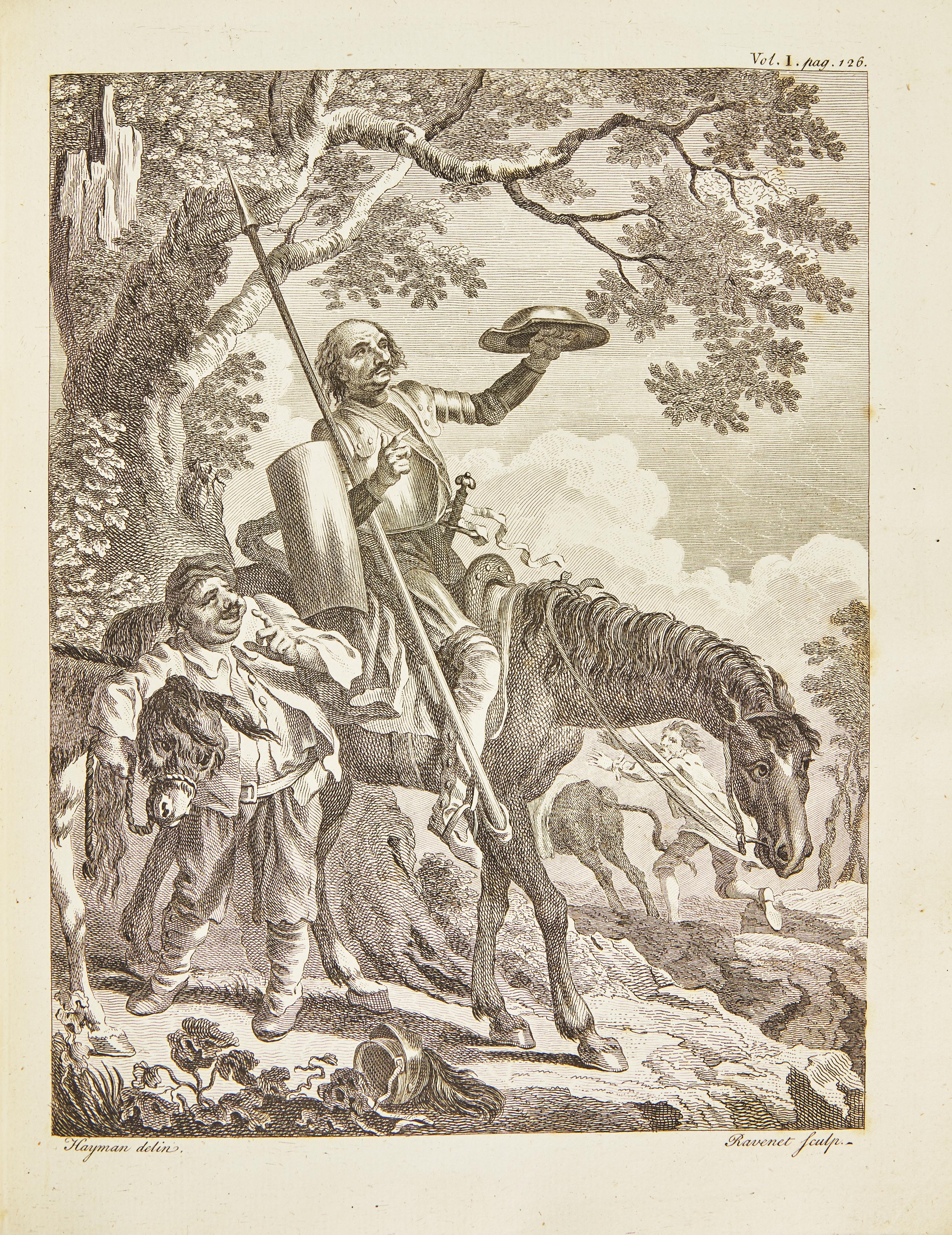 [Literature] Cervantes Saavedra, Miguel de Cervantes. The History and Adventures of the Renowned Don Quixote...