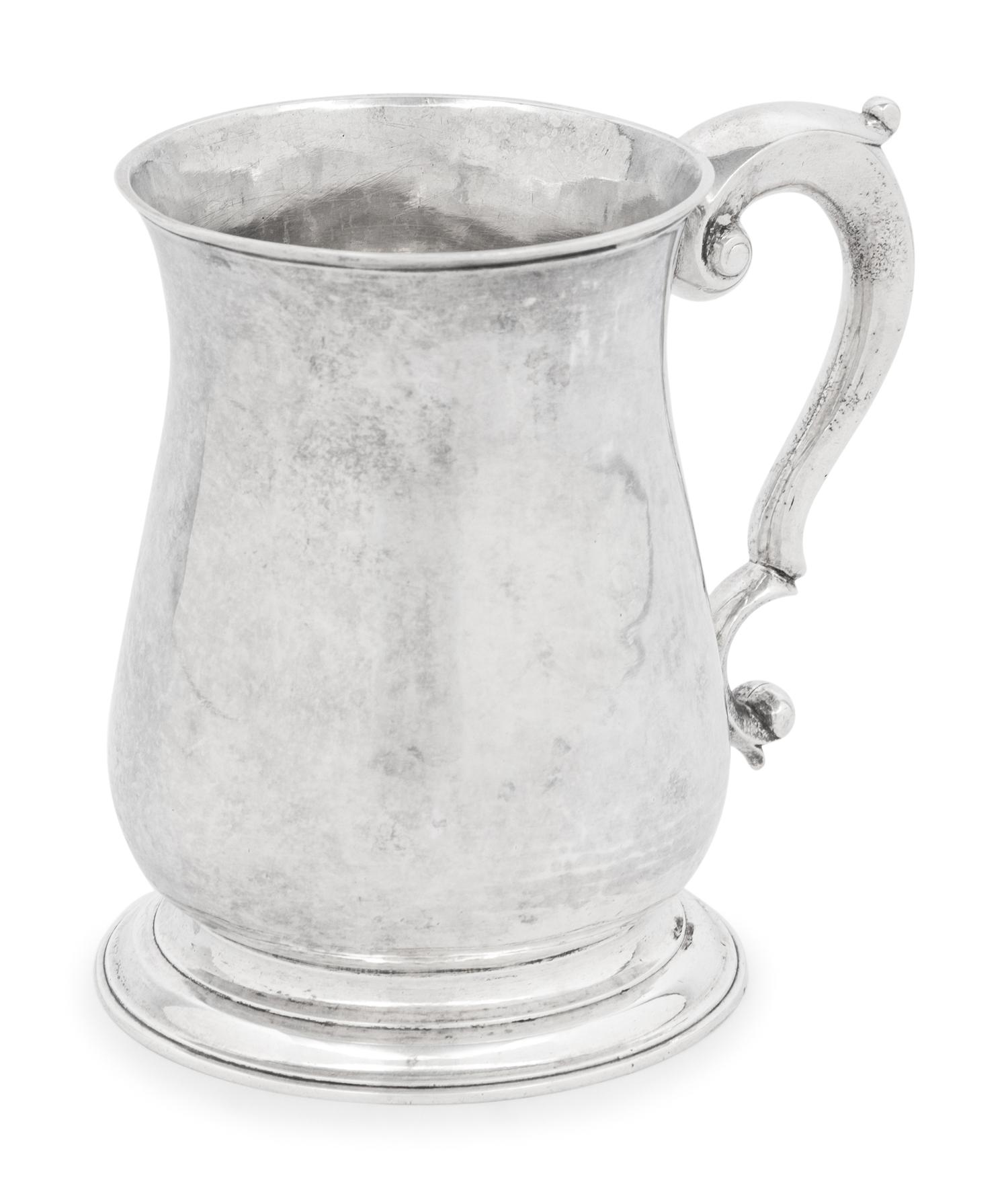 A George II Silver Cann