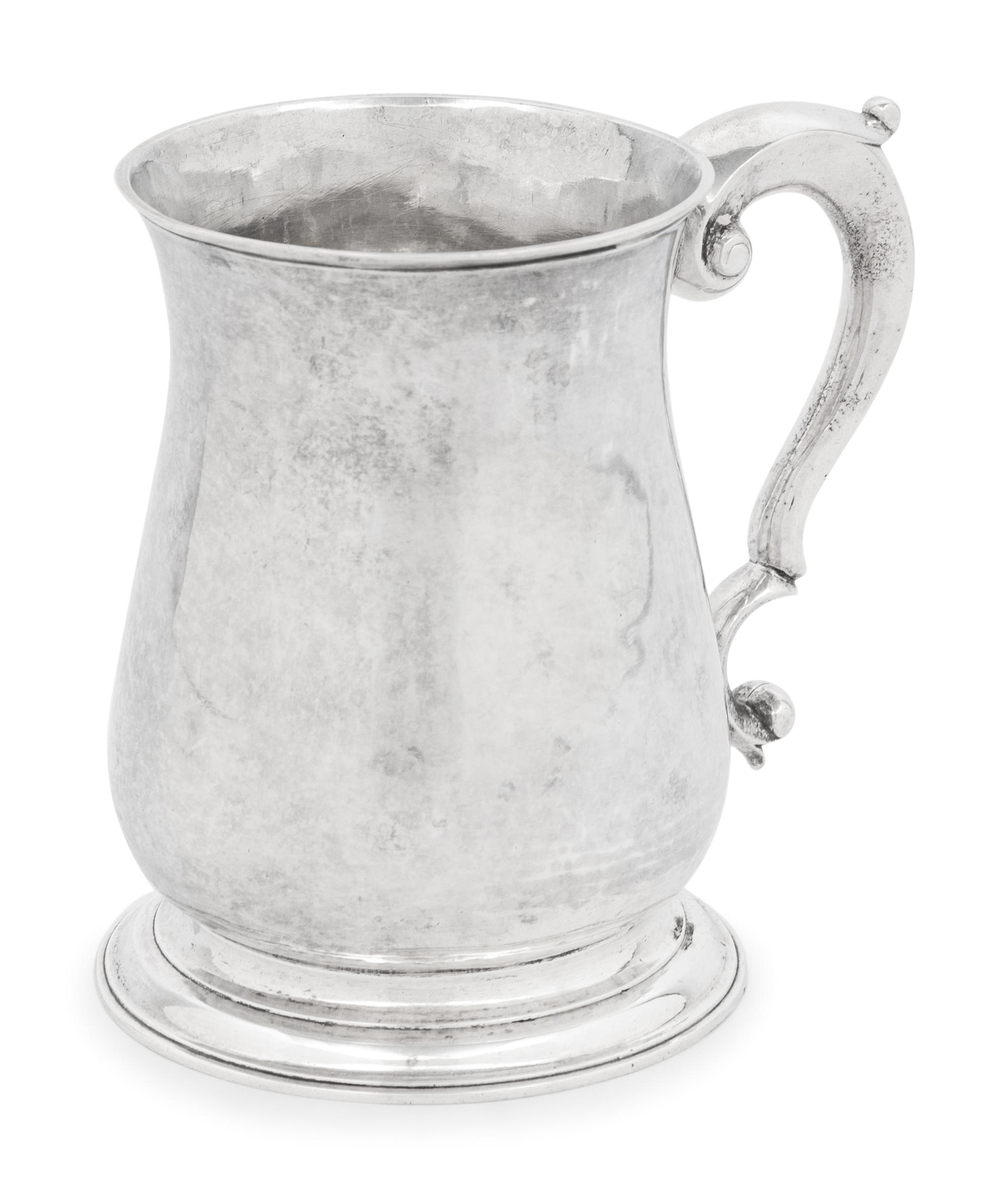 A George II Silver Cann