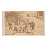 [Americana] (Seward, William H.) Photographs Seward's Diplomatic Party at Trenton High Falls, NY.