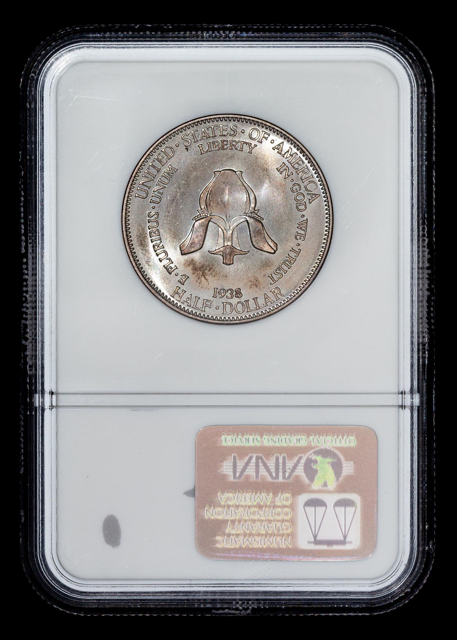 A United States 1938 New Rochel Commemorative 50c Coin