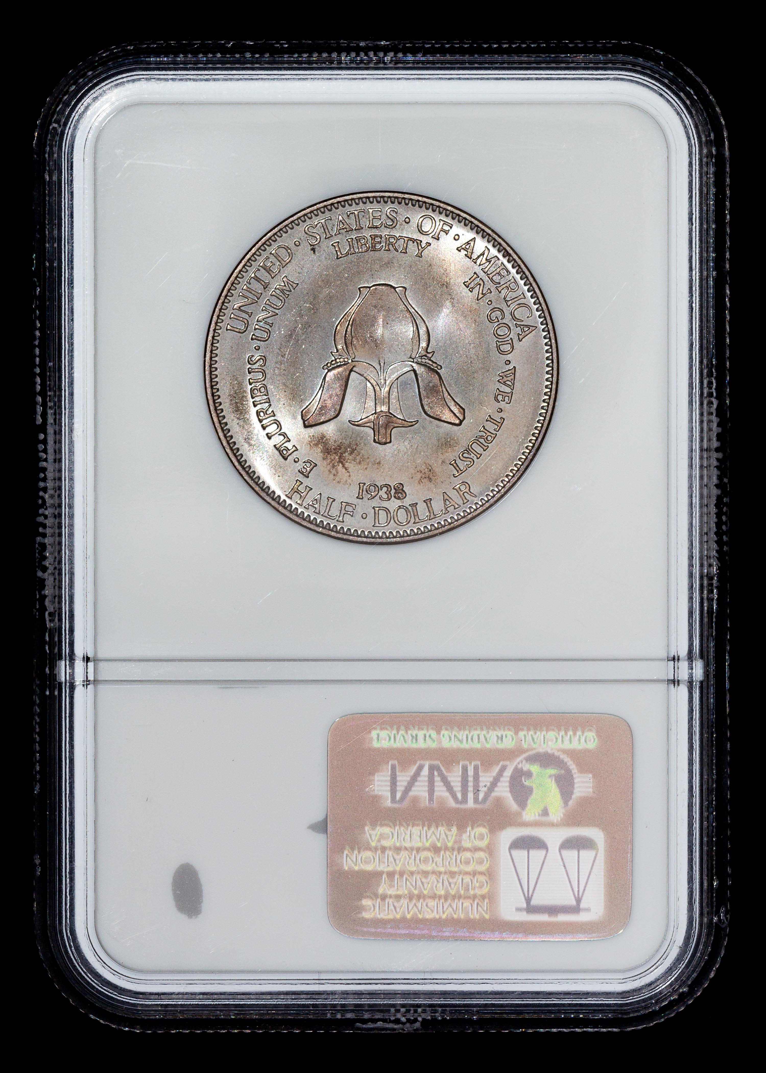 A United States 1938 New Rochel Commemorative 50c Coin