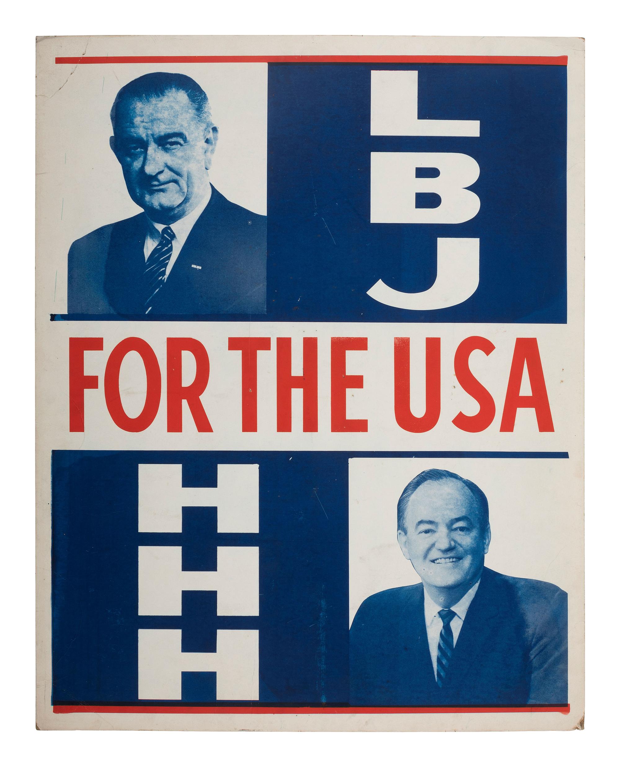 [JOHNSON, Lyndon B. (1908-1973)]. A large group of ephemera related to Johnson's campaigns.