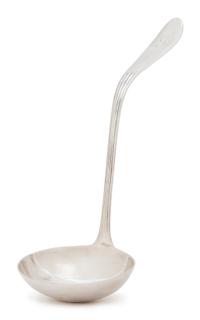 An American Silver Plate Ladle
