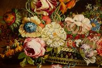 Two Floral Still Life Works
