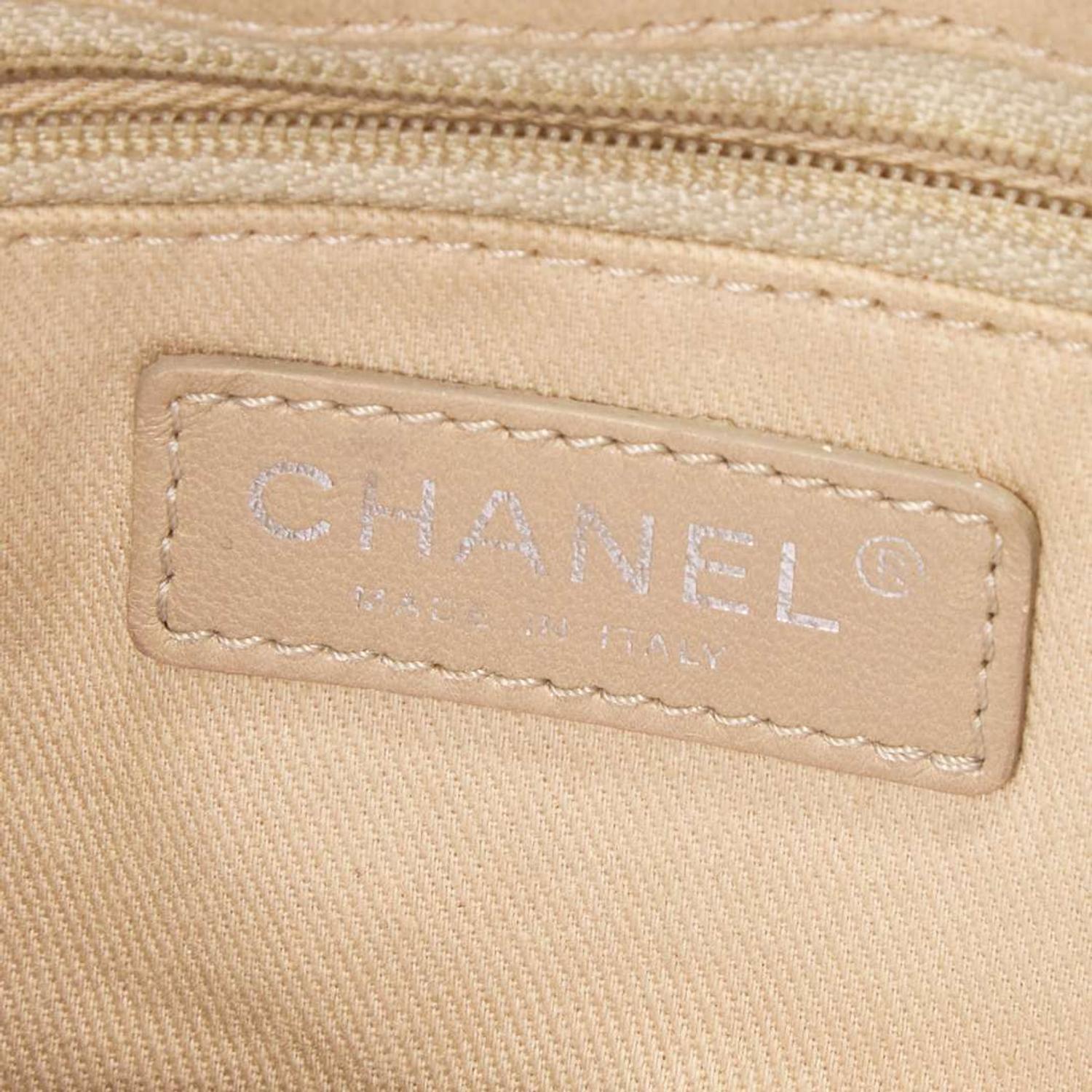 A Medium Red Chanel Timeless CC Soft Tote Chanel
