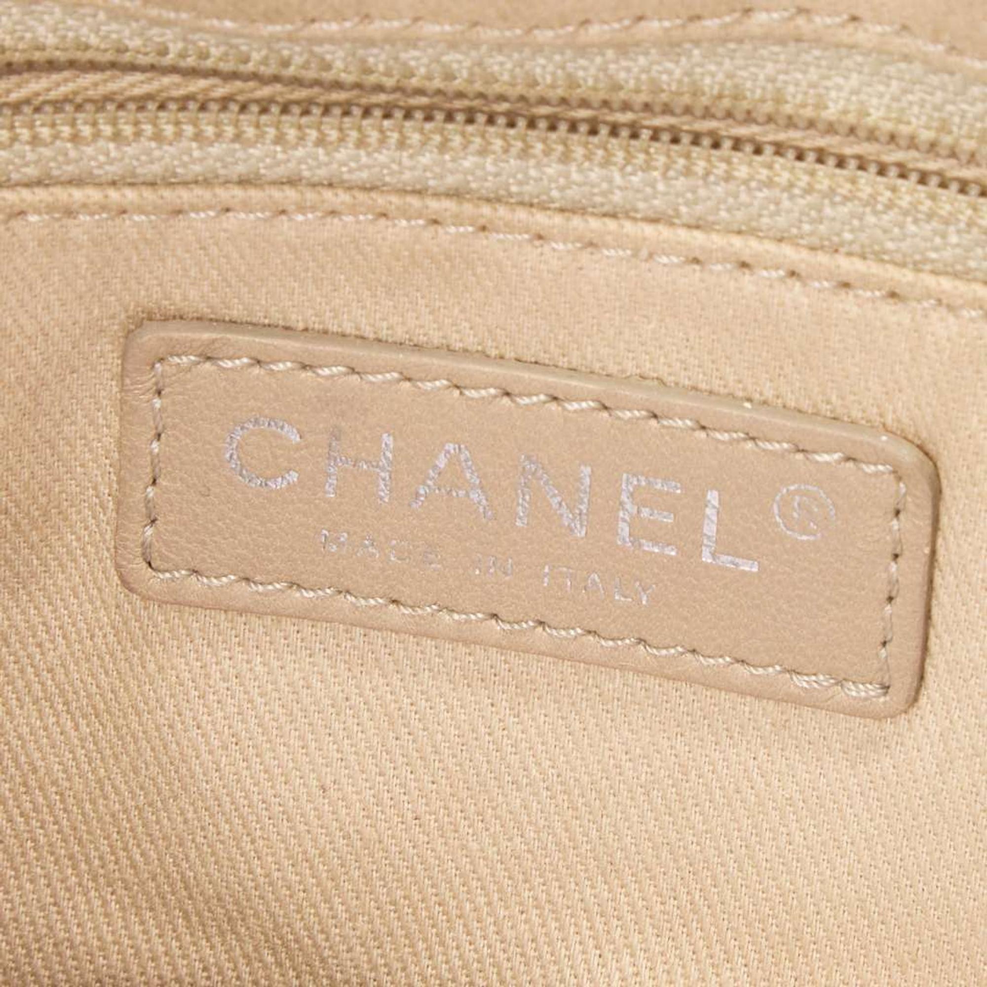 A Medium Red Chanel Timeless CC Soft Tote Chanel