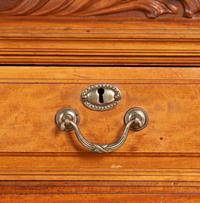 An Edwardian Satinwood Dressing Table and Mirror