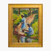 Ethel V. Ashton (American, 1896–1975) Fisherwomen