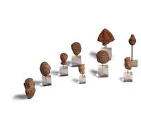 Nineteen Greco-Roman Terracotta Heads and Figures