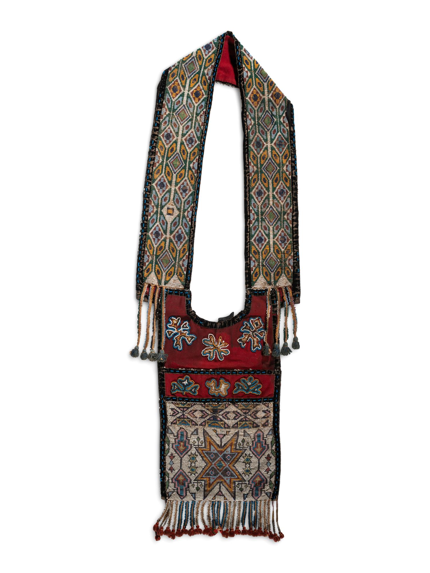 Pottawatomie Loom-Beaded Bandolier Bag