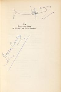 [COWARD, Noel (1899-1973)]. A group of 3 items from the collection of Coward's biographer, Cole Lesley, comprising: