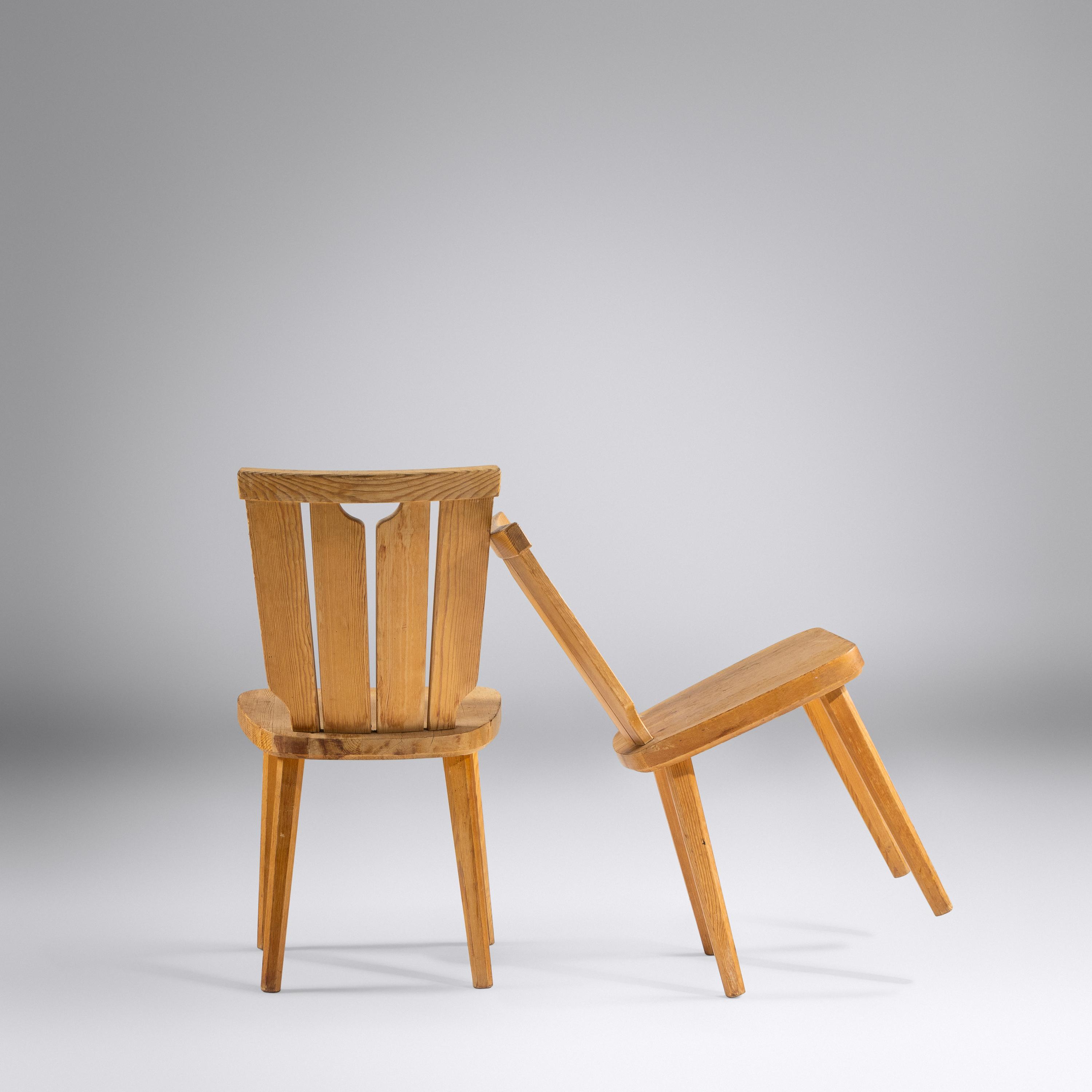 Set of Seven Dining Chairs Sweden, c. 1960