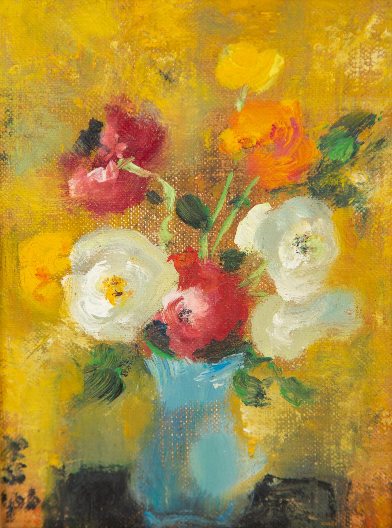 Le Pho 黎譜 (French/Vietnamese, 1907-2001) — Les Renoncules , 1975