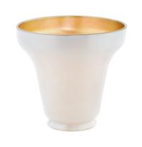 A Steuben Calcite Glass Shade Height 4 1/2 inches.