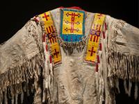 Sioux Quilled and Beaded Hide Shirt