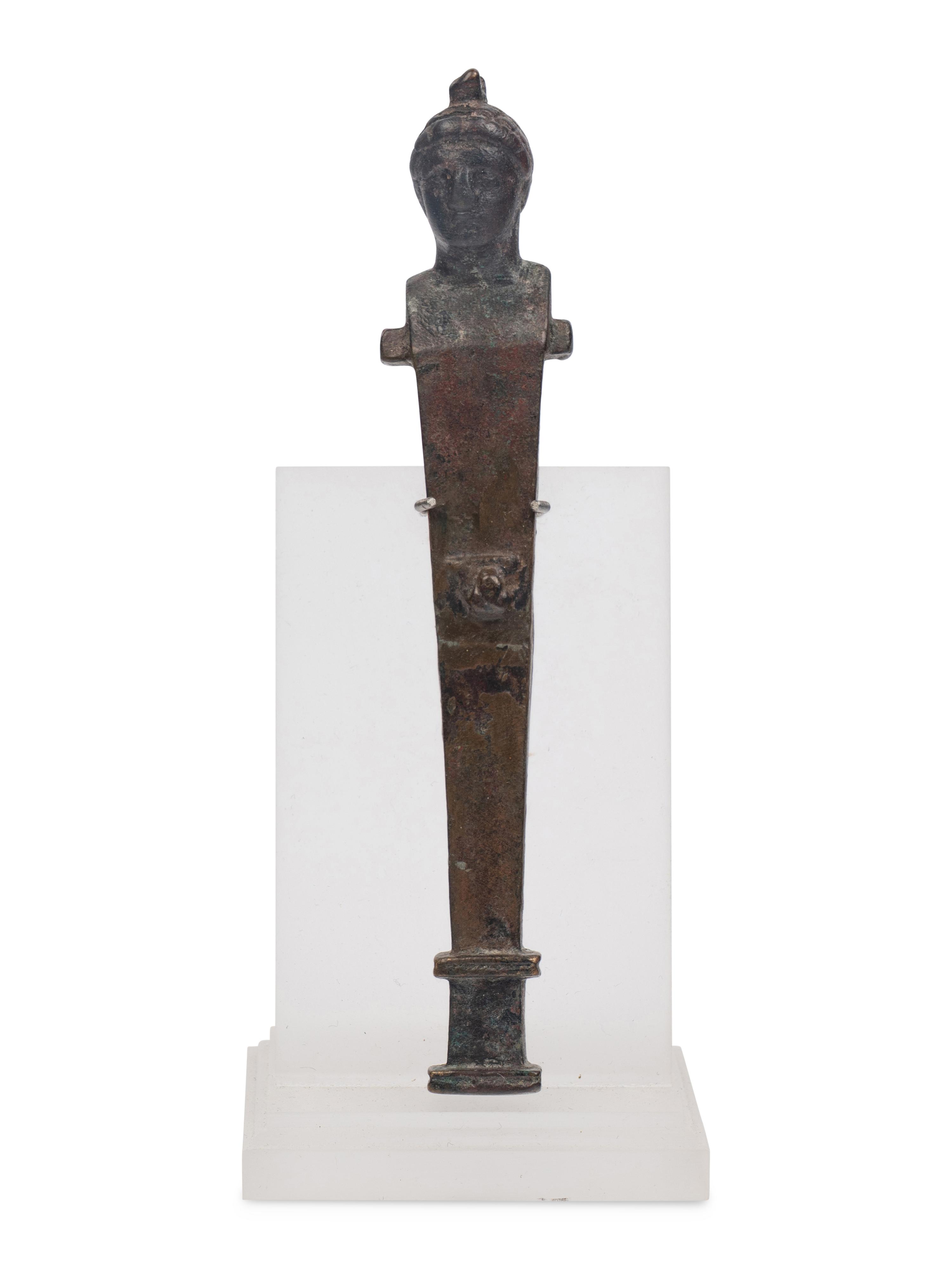 A Roman Bronze Herm