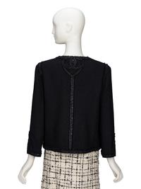 Chanel, Black Tweed Cardigan Jacket